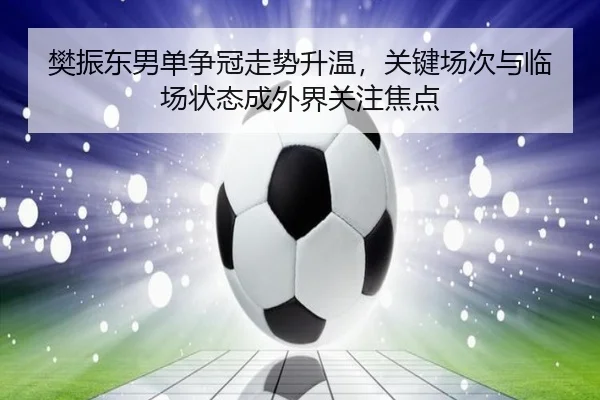樊振东男单争冠走势升温，关键场次与临场状态成外界关注焦点 | bet365 online